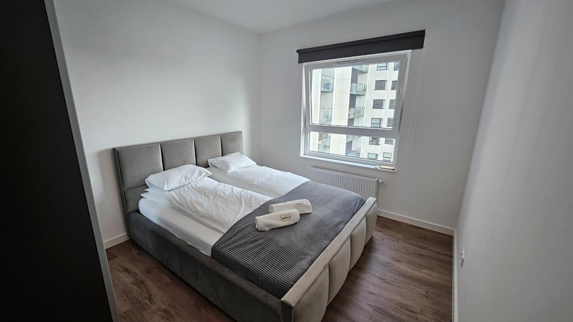 Apartament Bulgarska 60M2-3 Pokoje-Piekny Widok-13 Pietro 24H Check In Poznan Dış mekan fotoğraf