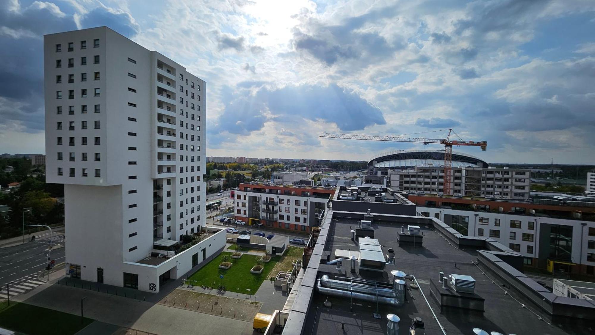Apartament Bulgarska 60M2-3 Pokoje-Piekny Widok-13 Pietro 24H Check In Poznan Dış mekan fotoğraf